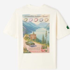 Roots x Canada Dry collab Tee - NWT